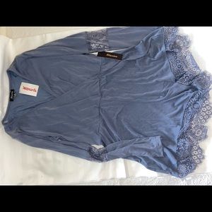 Shinestar Romper With Lace.